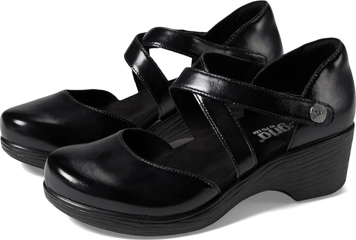 Alegria Savina Women's Sandals Noir : EU 40 (US Women's 9.5-10) Regular, Leather