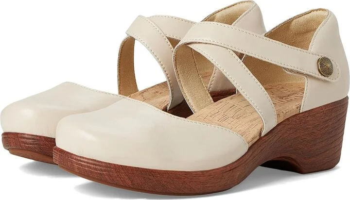 Alegria Savina Women's Sandals Oat : EU 37 (US Women's 7-7.5) Regular, Leather