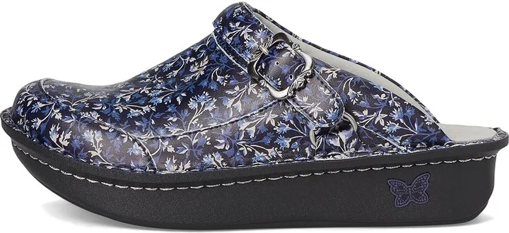 Alegria Seville Women's Clog Shoes Indigo Ivy : EU 36 (US Women's 6-6.5) Regular, Suede - Image 6