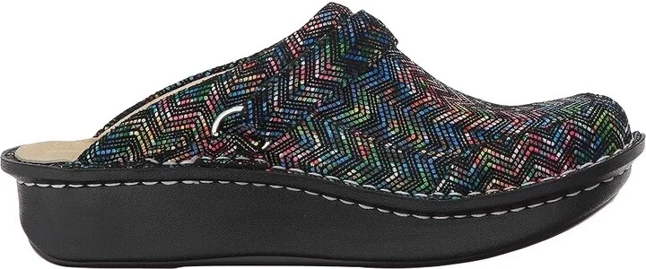 Alegria Seville Women's Clog Shoes Ric Rack Rainbow : EU 35 (US Women's 5-5.5) Regular, Suede - Image 8