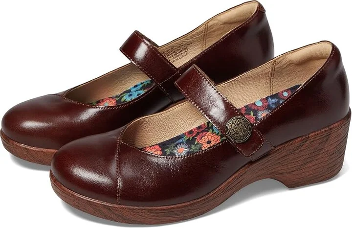 Alegria Sofi Women's Shoes Mahogany : EU 41 (US Women's 10.5-11) Regular, Leather
