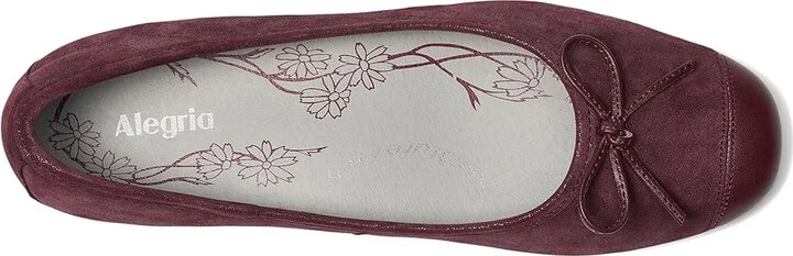 Alegria Talya Women's Slip-on Dress Shoes Maroon Mist : EU 39 (US Women's 9) Regular, Leather - Image 2