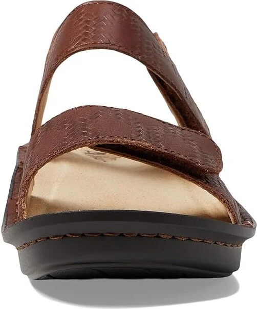 Alegria Verona Women's Sandals Basketry Coffee : EU 41 (US Women's 10.5-11) Regular, Leather - Image 2