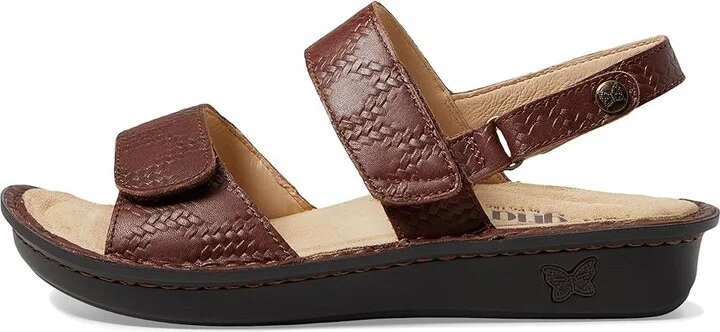 Alegria Verona Women's Sandals Basketry Coffee : EU 41 (US Women's 10.5-11) Regular, Leather - Image 5