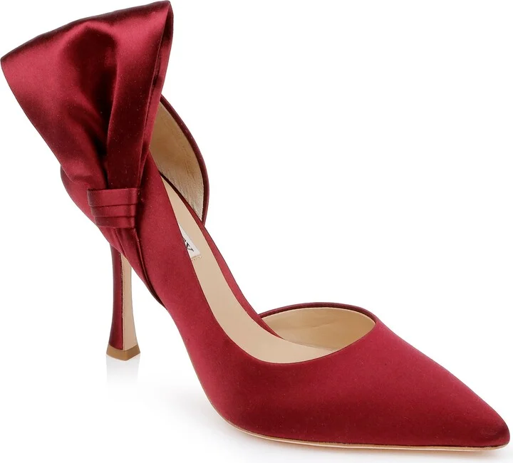 Alejandra Pointed Toe Half D'Orsay Pump