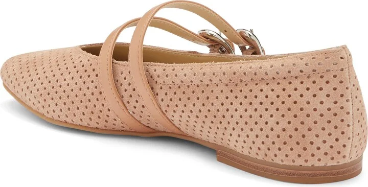 Alenia Perforated Mary Jane Flat - Image 2
