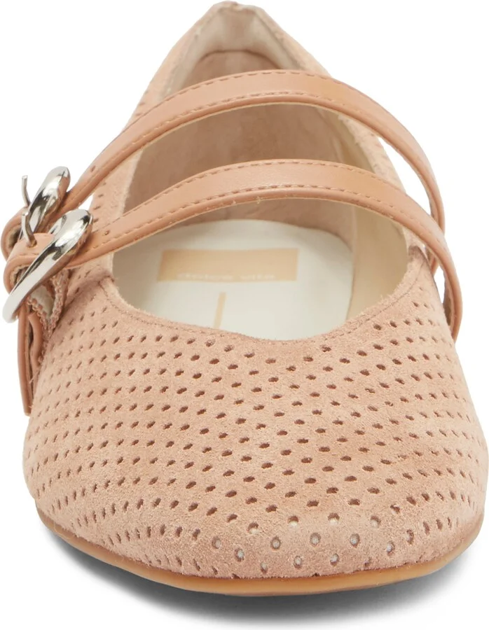 Alenia Perforated Mary Jane Flat - Image 3