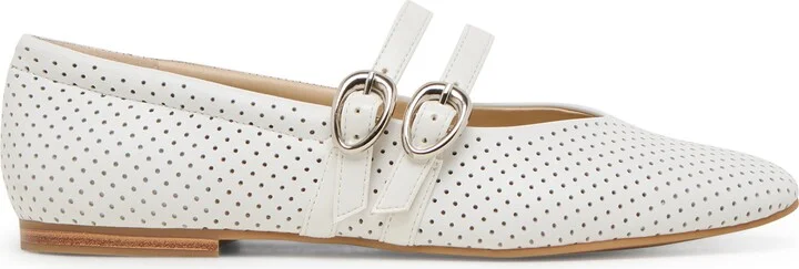 Alenia Perforated Mary Jane Flat - Image 11