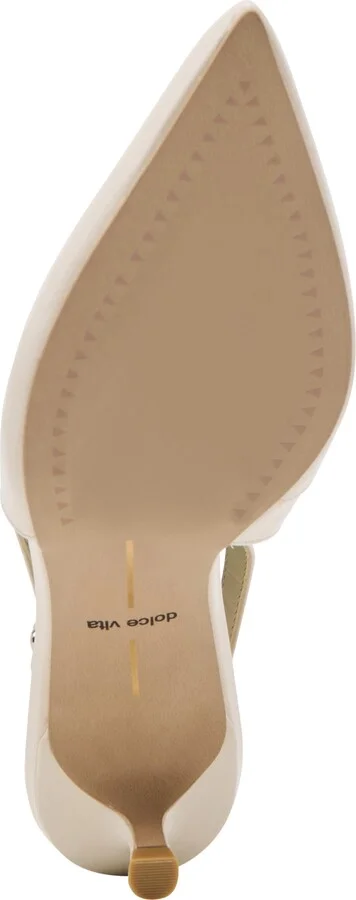 Alenna Slingback Pointed Toe Kitten Heel Pump - Image 6