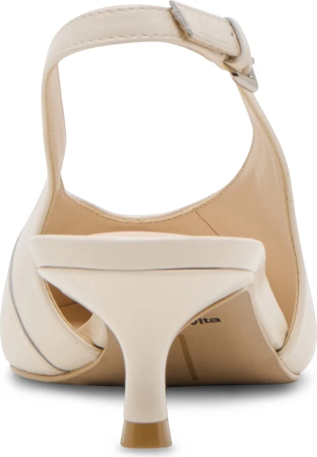 Alenna Slingback Pointed Toe Kitten Heel Pump - Image 7
