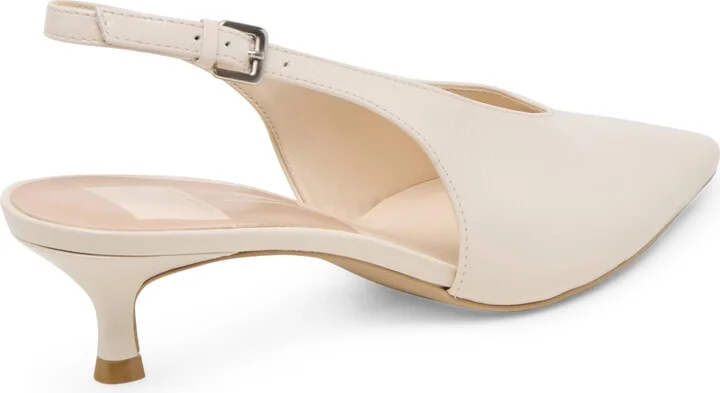 Alenna Slingback Pointed Toe Kitten Heel Pump - Image 8