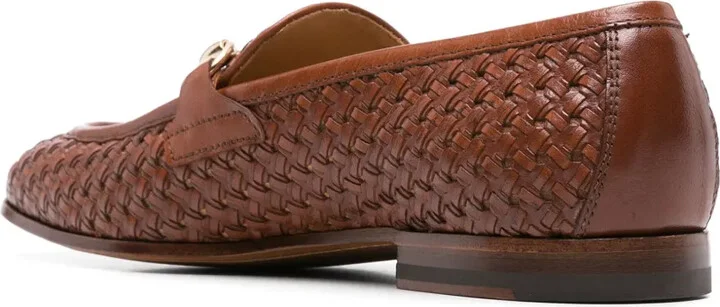 Alessandro woven leather loafers - Image 3
