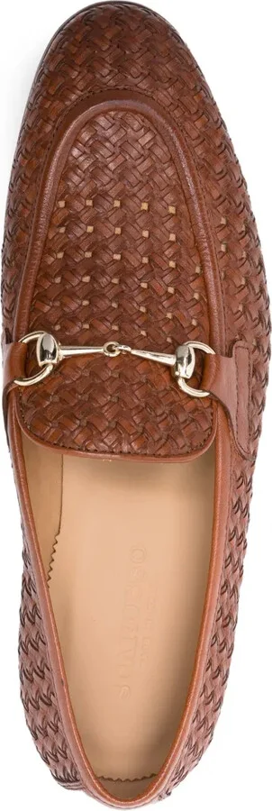 Alessandro woven leather loafers - Image 4