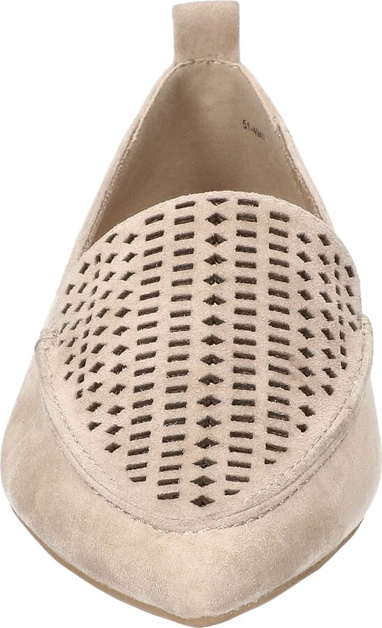 Alessi Perforated Pointed Toe Flat - Image 3