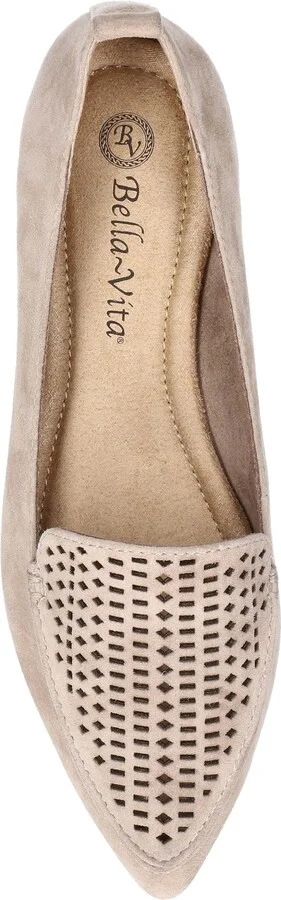 Alessi Perforated Pointed Toe Flat - Image 4