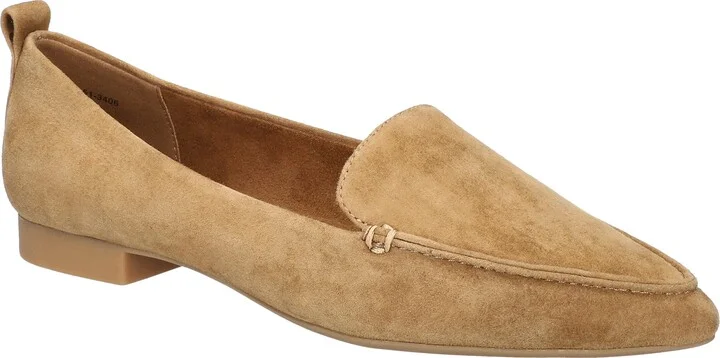 Cognac Suede Leather