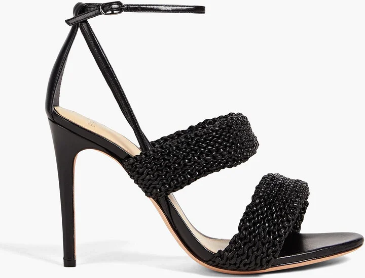 Alessia 100 woven leather sandals
