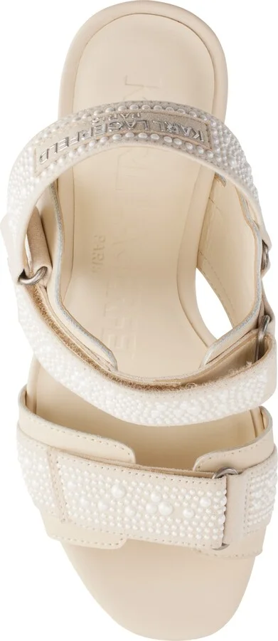 Alessia Faux Pearl Platform Sandal - Image 3