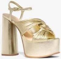 Alessia Metallic Platform Sandal - Image 4