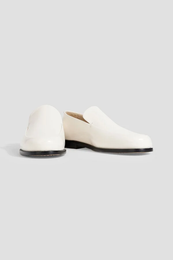 Alessio glossed-leather loafers - Image 2