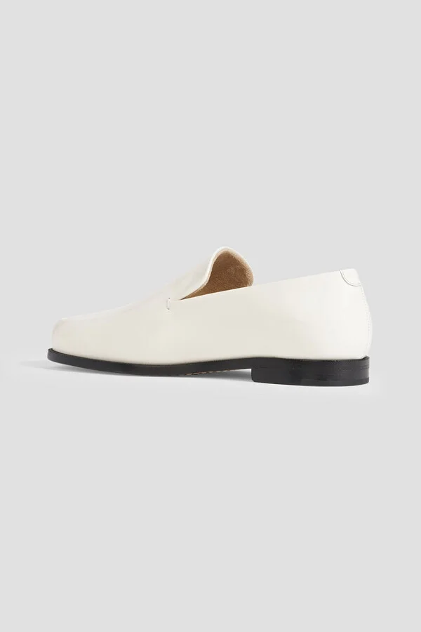 Alessio glossed-leather loafers - Image 3