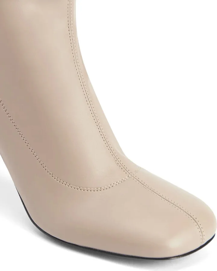 Alethaa 85mm logo-plaque ankle boots - Image 4