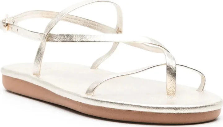 Alethea flat leather sandals - Image 2