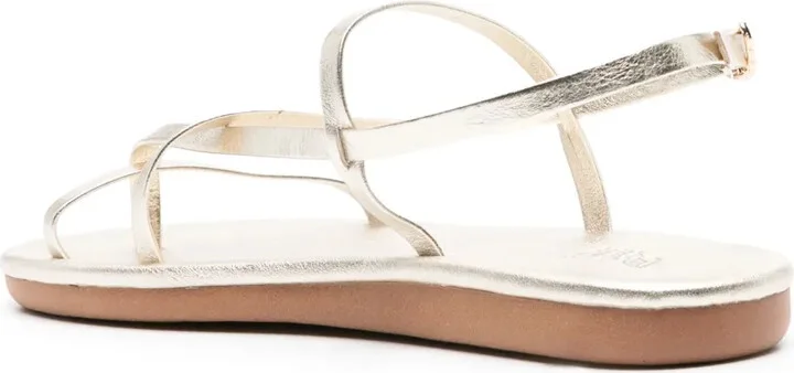 Alethea flat leather sandals - Image 3