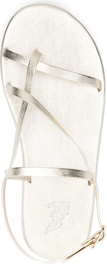 Alethea flat leather sandals - Image 4