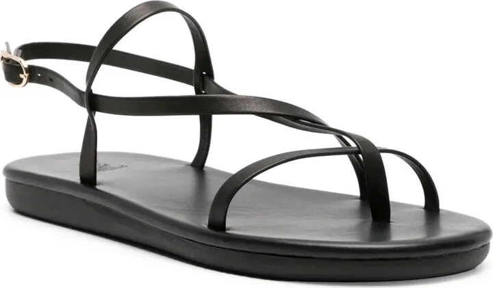 Alethea flat leather sandals - Image 2