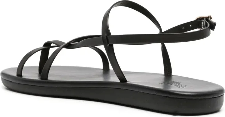 Alethea flat leather sandals - Image 3