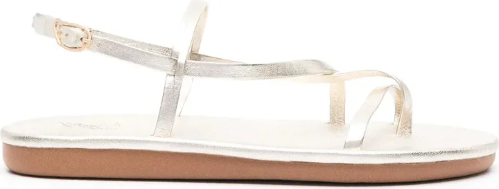 Alethea flat leather sandals