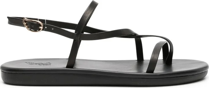 Alethea flat leather sandals