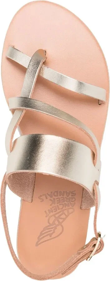 Alethea metallic-effect sandals - Image 4