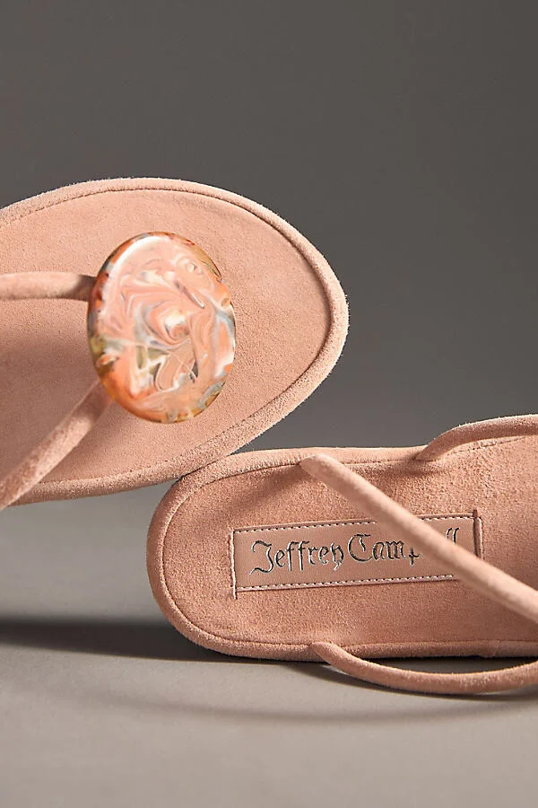 Alette Suede Strappy Thong Sandals - Image 3