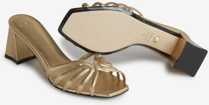 Alevì Milano Golden Mules Strips - Image 4