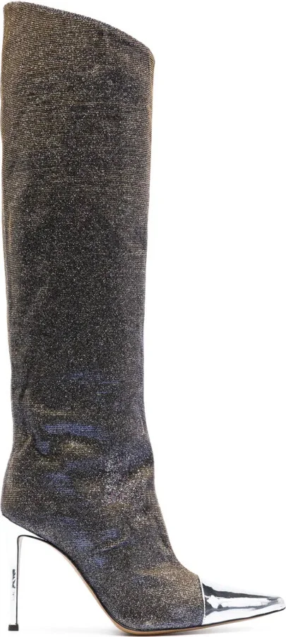 Alex 100mm pointed-toe boots
