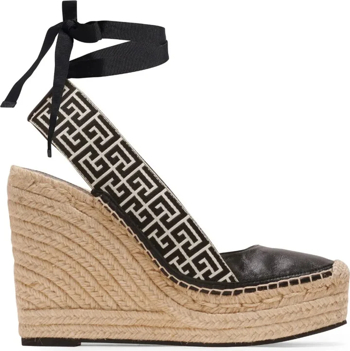 Alex 75mm monogram espadrilles