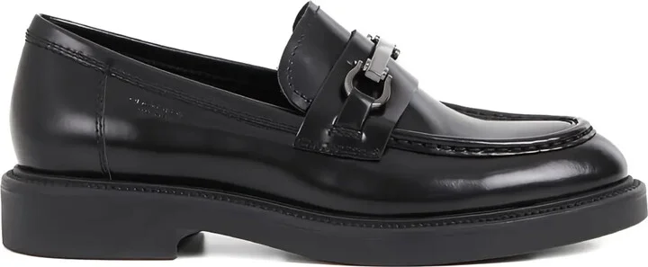 Alex metal-buckle loafers
