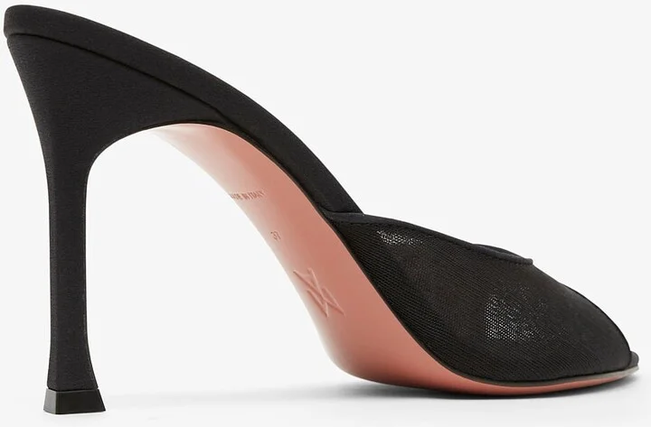 Alexa 95 black mesh mules - Image 3