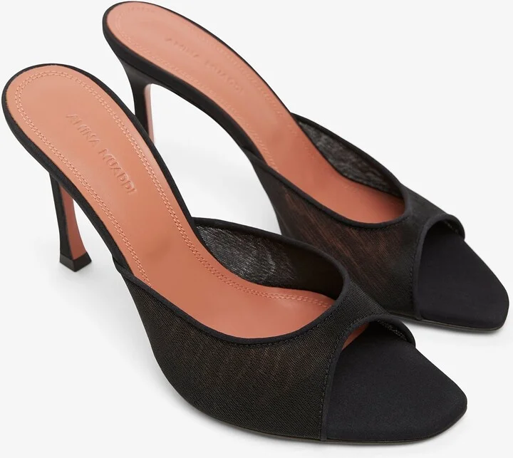 Alexa 95 black mesh mules - Image 4