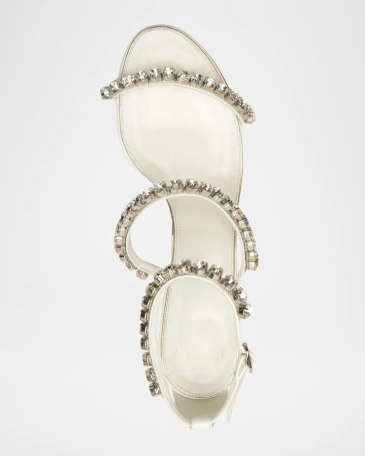 Alexa Crystal Bridal Pumps - Image 2