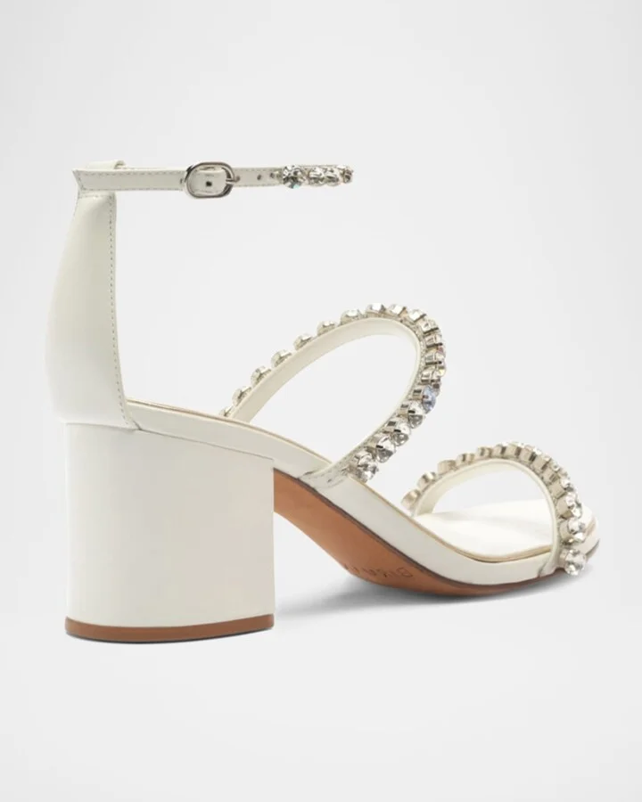 Alexa Crystal Bridal Pumps - Image 3
