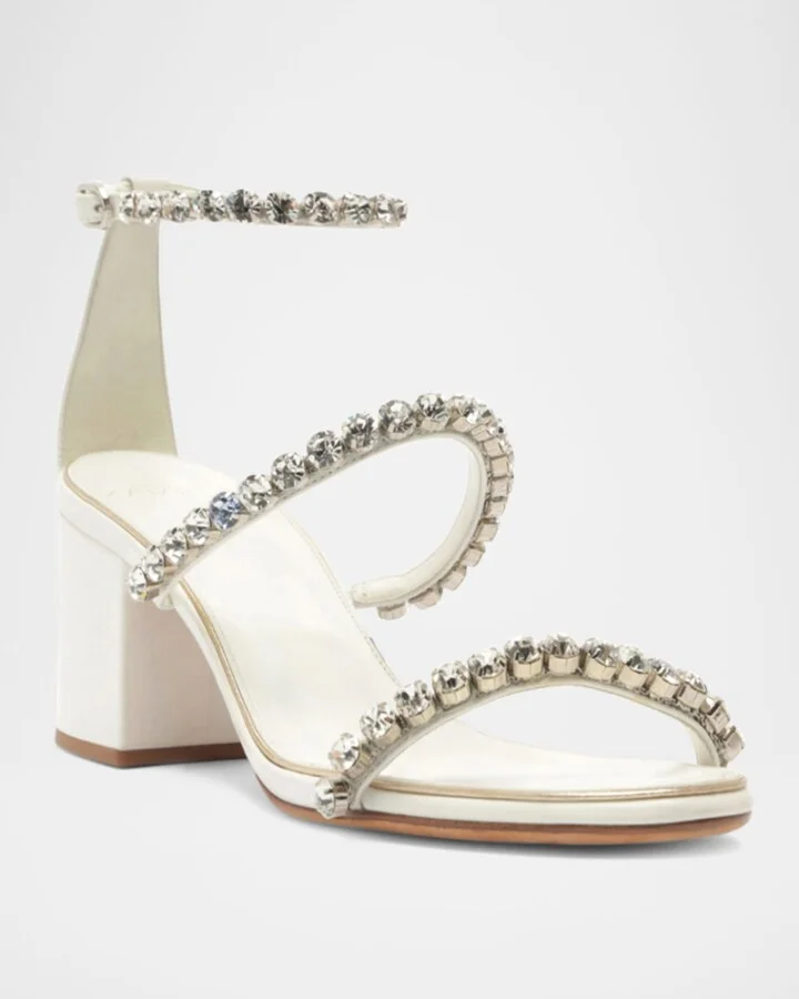 Alexa Crystal Bridal Pumps - Image 4