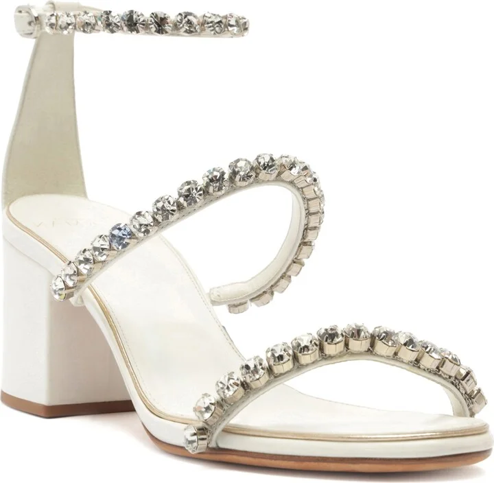 Alexa Crystal Strap Sandal