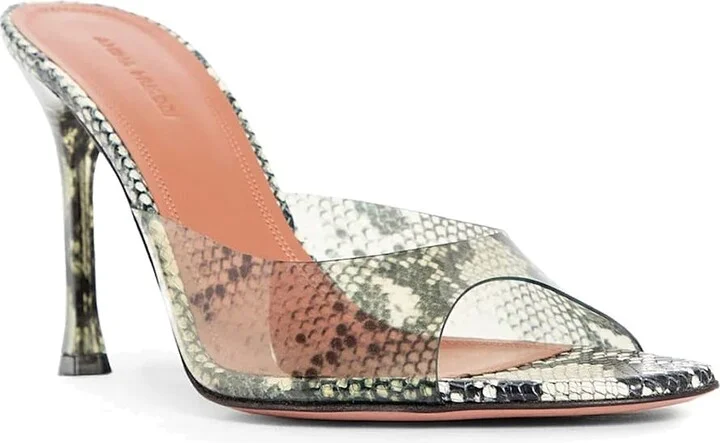 Alexa Glass 95 Snake Sandals - Image 2