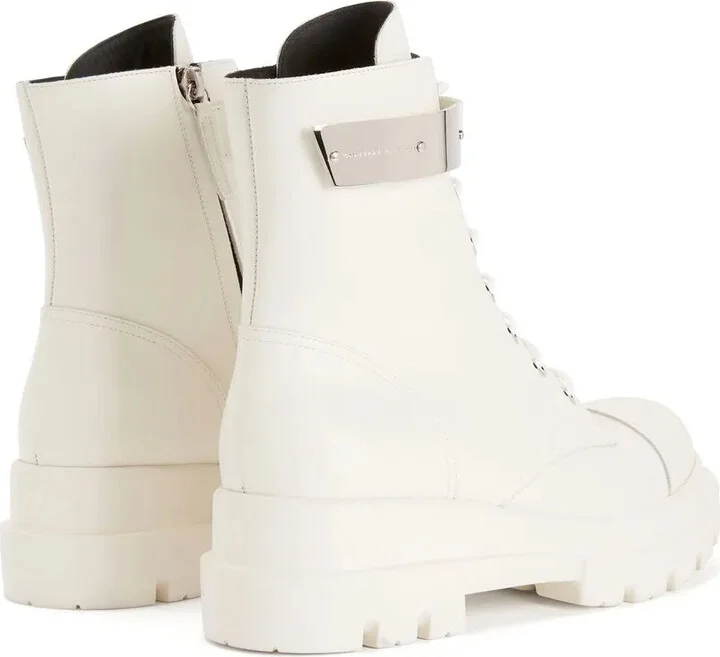 Alexa leather combat boots - Image 3