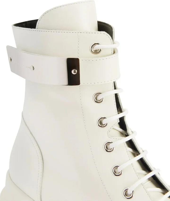 Alexa leather combat boots - Image 4
