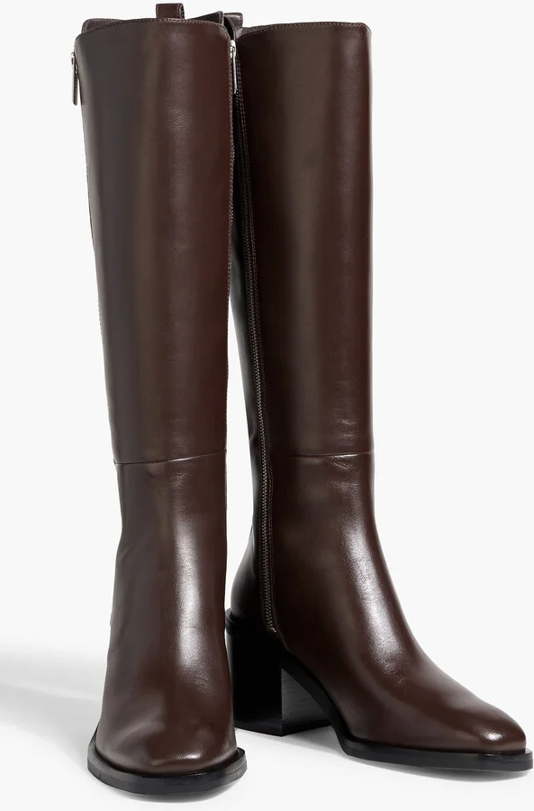 Alexa leather knee boots - Image 2