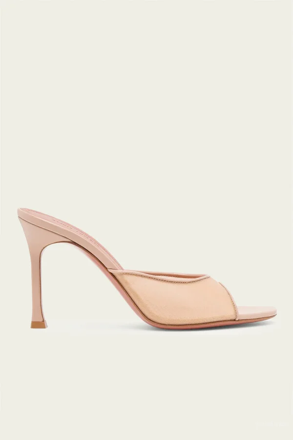 Alexa Mesh Slipper 95 in Latte